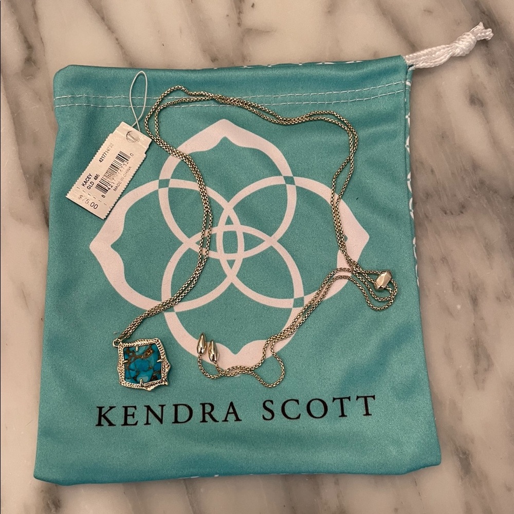 *SOLD* Kendra Scott Turquoise Necklace